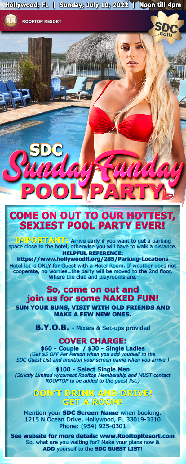 SDC Sunday Pool Party